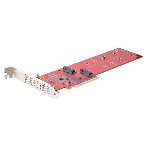 Startech DUAL-M2-PCIE-CARD-B product photo